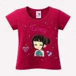 Blusa de bebé Estampado Muñeca con Pedrería